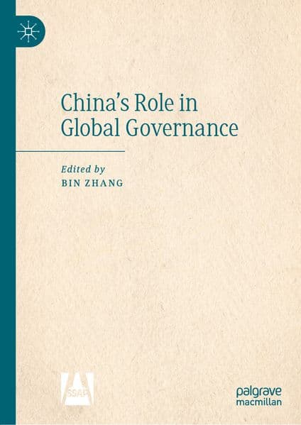 China's Role in Global Governance