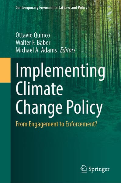 Implementing Climate Change Policy