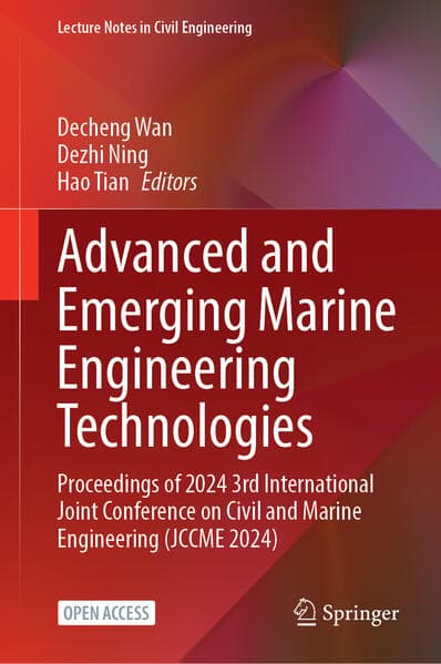 Advanced and Emerging Marine Engineering Technologies