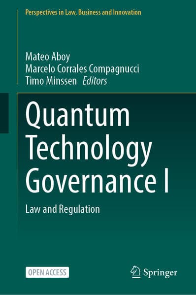 Quantum Technology Governance I