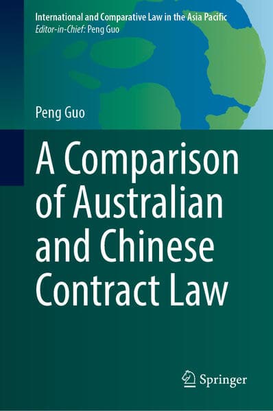 A Comparison of Australian and Chinese Contract Law