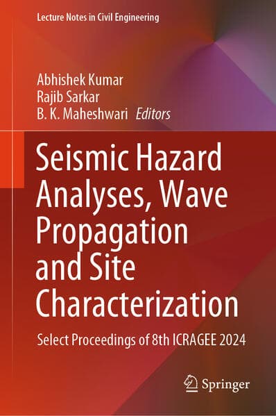 Seismic Hazard Analyses, Wave Propagation and Site Characterization