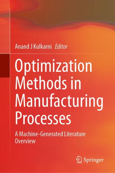 Optimization Methods in Manufacturing Processes