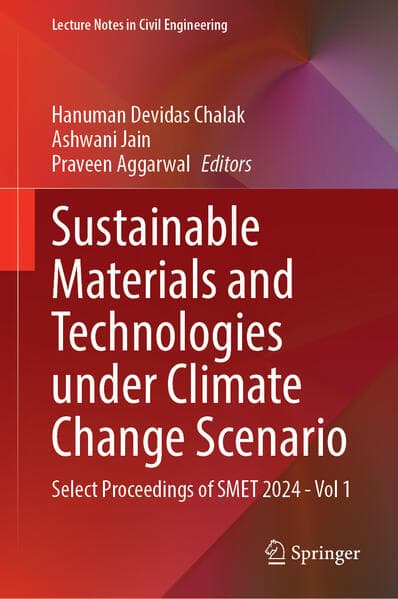 Sustainable Materials and Technologies under Climate Change Scenario