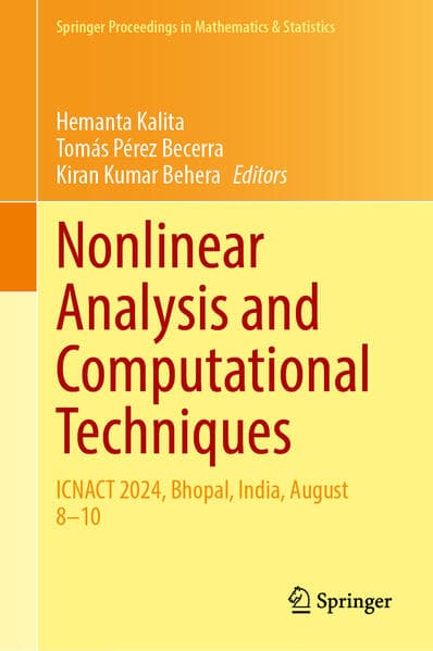 Nonlinear Analysis and Computational Techniques