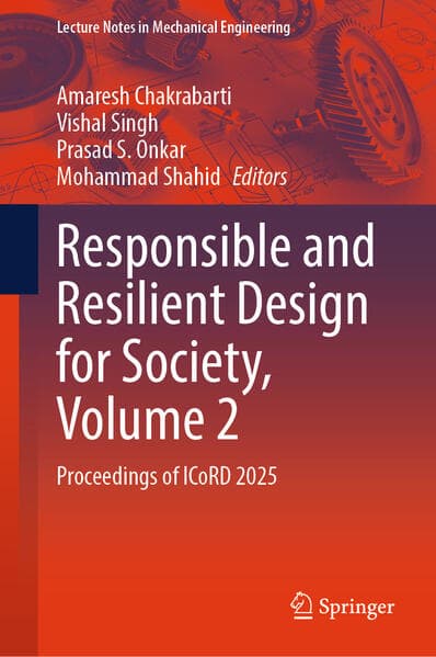 Responsible and Resilient Design for Society, Volume 2