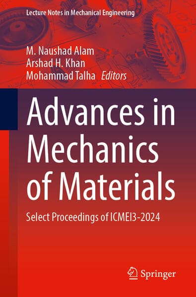 Advances in Mechanics of Materials