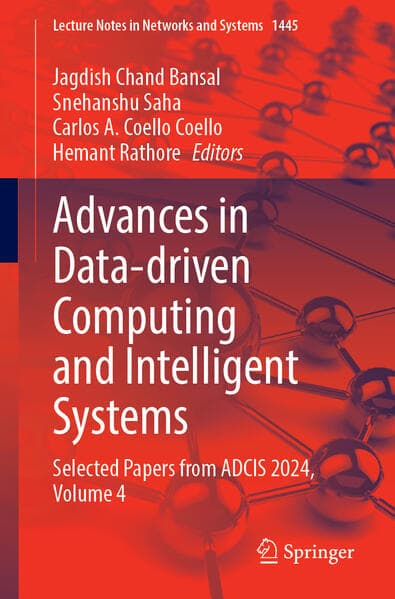 Advances in Data-driven Computing and Intelligent Systems