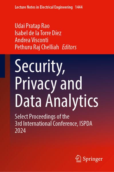 Security, Privacy and Data Analytics