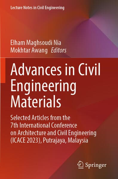 Advances in Civil Engineering Materials