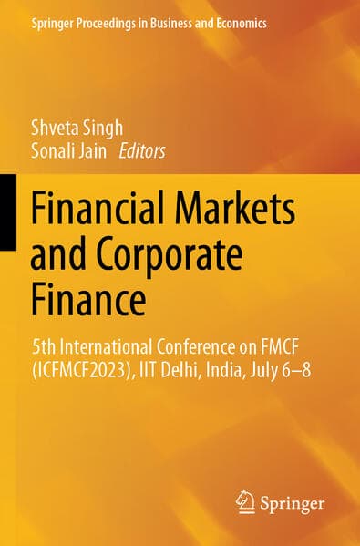 Financial Markets and Corporate Finance