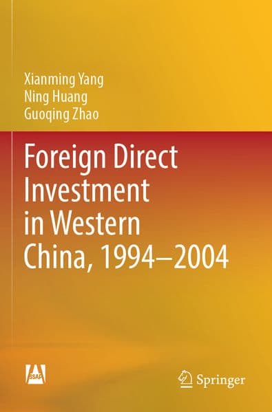 Foreign Direct Investment in Western China, 1994-2004