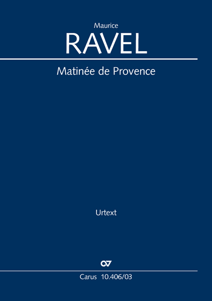 Matinée de Provence (Klavierauszug)