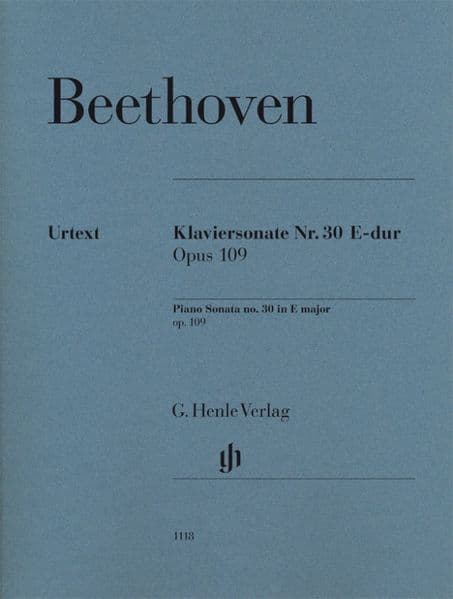 Ludwig van Beethoven - Klaviersonate Nr. 30 E-dur op. 109