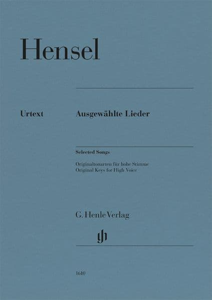 Fanny Hensel - Ausgewählte Lieder