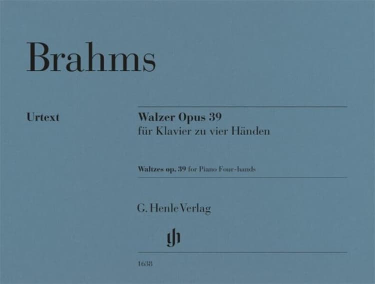 Brahms, Johannes - Walzer op. 39