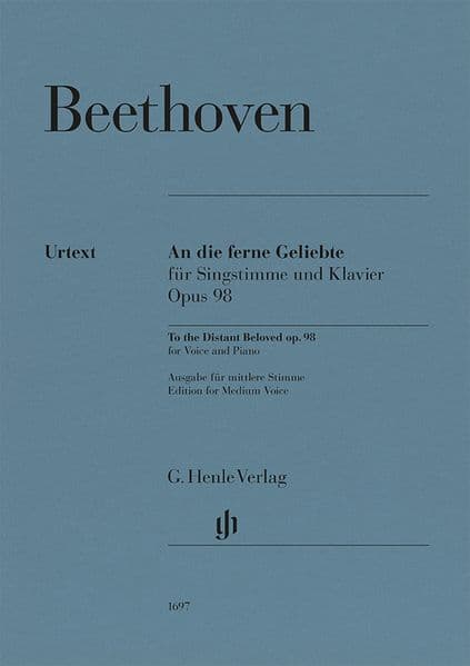 Ludwig van Beethoven - An die ferne Geliebte op. 98 für Singstimme und Klavier