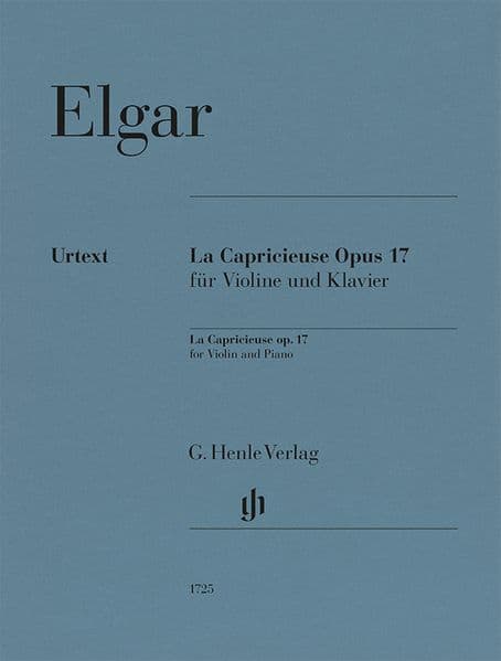 Edward Elgar - La Capricieuse op. 17 für Violine und Klavier