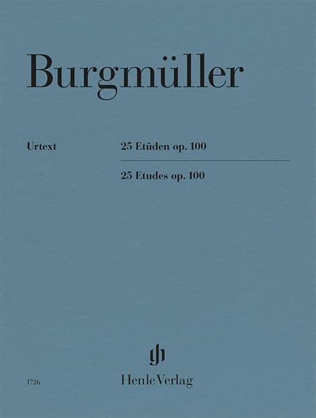 Friedrich Burgmüller - 25 Etüden op. 100