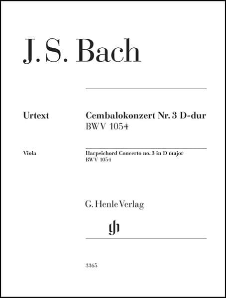 Johann Sebastian Bach - Cembalokonzert Nr. 3 D-dur BWV 1054