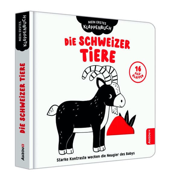 Mein erstes Klappenbuch: Die Schweizer Tiere