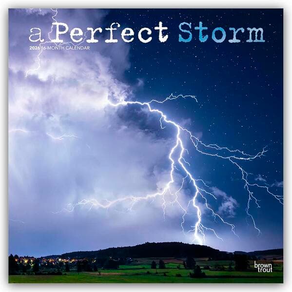 A Perfect Storm - Orkane - Tornados - Stürme - Unwetter 2026 - 16-Monatskalender