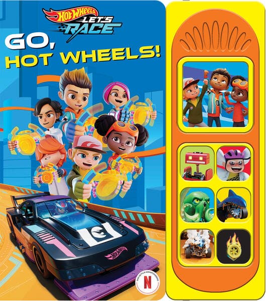Hot Wheels Let's Race - Go, Hot Wheels! - Soundbuch - Pappbilderbuch mit 7 Geräuschen