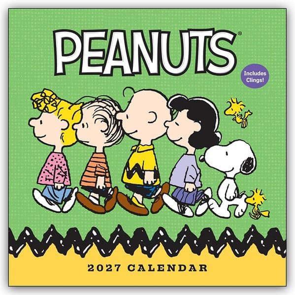 PEANUTS® 2027 Wall Calendar with Clings
