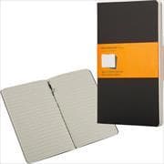 Moleskine Cahier Journal (Set of 3), Pocket, Ruled, Black, Soft Cover (3.5 x 5.5)