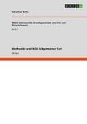 Methodik und BGB Allgemeiner Teil