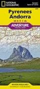 Pyrenees and Andorra Map