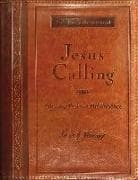 Jesus Calling, Large Text Brown Leathersoft, with full Scriptures