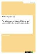 Verteilungsgerechtigkeit, Effizienz und Anreizeffekte bei Kombilohnmodellen