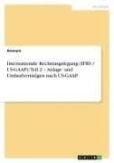 Internationale Rechnungslegung (IFRS / US-GAAP): Teil 2 - Anlage- und Umlaufvermögen nach US-GAAP