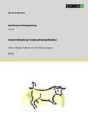 Unterrichtsskript Volkswirtschaftslehre