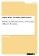 Women in corporate boards: A critical state of the art discussion