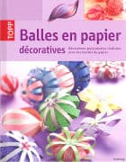 Balles en papier décoratives