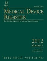 Medical Device Register (2 Volume Set)