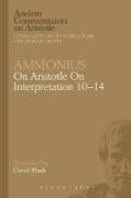 Ammonius: On Aristotle on Interpretation 10-14