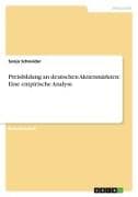 Preisbildung an deutschen Aktienmärkten: Eine empirische Analyse