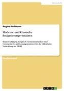 Moderne und klassische Budgetierungsverfahren
