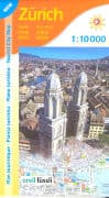 Zürich Tourist City Map