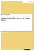 Organisatorische Kompetenz und Soziales Kapital