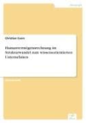 Humanvermögensrechnung im Strukturwandel zum wissensorientierten Unternehmen