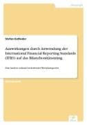 Auswirkungen durch Anwendung der International Financial Reporting Standards (IFRS) auf das Bilanzbonitätsrating