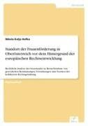 Standort der Frauenförderung in Oberösterreich vor dem Hintergrund der europäischen Rechtsentwicklung