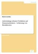 Anwendung robuster Verfahren auf Finanzmarktdaten - Schätzung von Betafaktoren