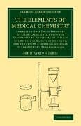 The Elements of Medical Chemistry