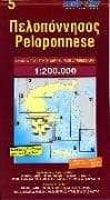 Peloponnese 1 : 200 000