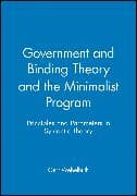 Government and Binding Theory and the Minimalist Program